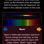 Using the APS app to determine which gas tube was being used